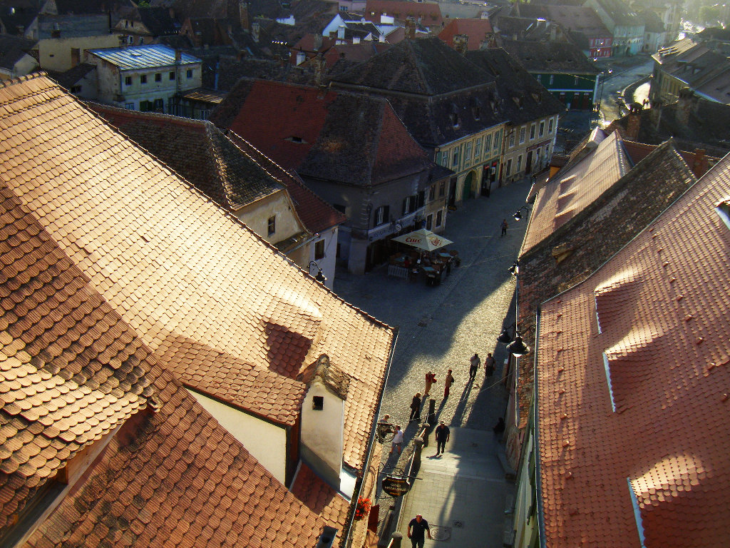 Sibiu, wiew of the Lower City